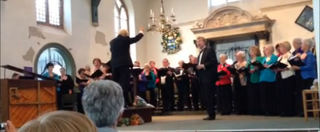 Lenteconcert 24 april 2016: voor de 48e keer het koor in aktie
